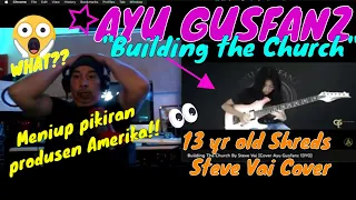 Ayu Gusfanz shreds Steve Vai's "Building the Church" WOW! #ayugusfanz