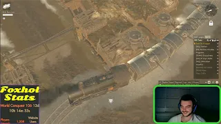 Foxhole Battle Train Gameplay