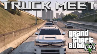 [FiveM] Huge Truck Meet In Gta 5