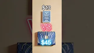 $13 cards VS $45 cards!