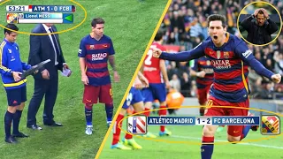 The Day Lionel Messi Substituted and Shocked the World #2