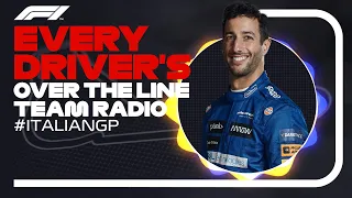 Every Driver's Radio At The End Of Their Race | 2021 Italian Grand Prix