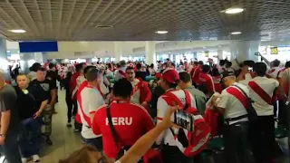 Перуанские болельщики
