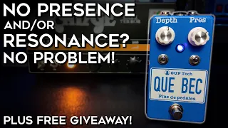Add DEPTH & RESONANCE To Your Amp! + Giveaway! (Guptech PdeQ)