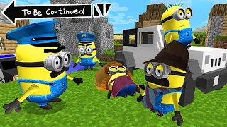 WHAT HAPPENED TO MINIONS FAMILY INVESTIGATION in MINECRAFT ! Minions - Gameplay