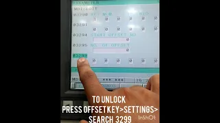 How to Lock & Unlock PARAMETER WRITE using 3299 in CNC Machine