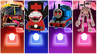 Bus Eater 🆚 Choo Choo Charles 🆚 Thomas exe 🆚 Siren Head . 🎶 Who Is Best?