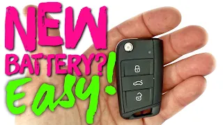 Skoda VW key fob battery with DADSKILLZ
