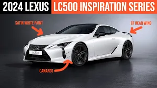 2024 Lexus LC500 Inspiration Series US Release