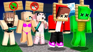 Why Did GIRLS Hanged JJ and Mikey in Minecraft? - Maizen