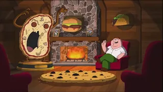 Family guy predicted pizza time!