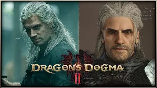 Dragon's Dogma 2 Geralt (Henry Cavill, Witcher)