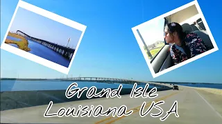 Beautiful Grand Isle Louisiana USA || আমেরিকার একটি ছোট্ট দ্বীপ । #Grandislelouisiana