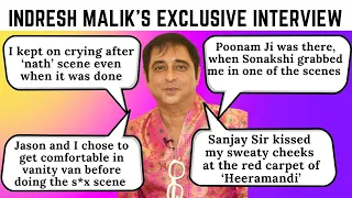 Heeramandi’s Ustaad Ji aka Indresh Malik REVEALS Sanjay Leela Bhansali KISSED his sweaty cheeks