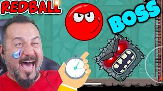 REDBALL 4 BOMBACI BOSS GELDİ! | (sesegel çocuk) SÜRELİ REDBALL 4  MAĞARALAR OYNUYORUZ!