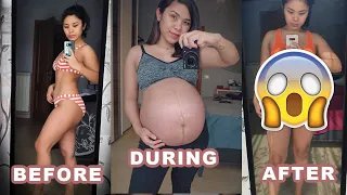 MY BODY AFTER HAVING 4 KIDS | RAW & REAL 3 MONTHS POSTPARTUM BODY