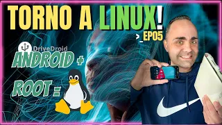 Ho trasformato uno smartphone Android in una chiavetta con LINUX e funziona! Torno a Linux ep05