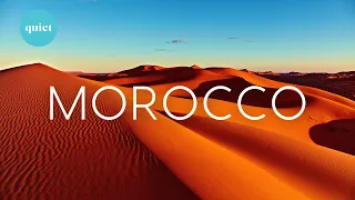 4K Morocco Relaxation Film | Flying over Morocco Amazing Nature Scenery with Calming Music