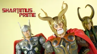 Marvel Legends Odin Infinity Saga Thor Movie MCU Marvel Studios Hasbro Action Figure Review