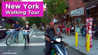 New York Walk 🔴 Bowery/E Houston - 3rd ave/14st - Manhattan (walking tour 4k)