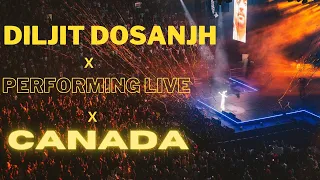 DILJIT DOSANJH: LIVE Concert In Canada | Born To Shine World Tour 2022