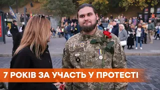 Розбиті вікна. Ветерана АТО хочуть ув’язнити на 7 років за участь у акції на підтримку Стерненка 