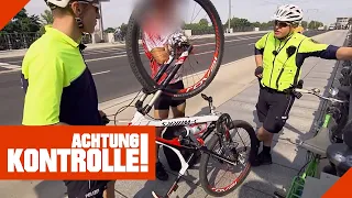 4000€ Fahrrad! Ist das Fahrrad geklaut? | Achtung Kontrolle | Kabel Eins