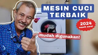 GETARAN MINIM, SUARA NYARIS TAK TERDENGAR! REVIEW MESIN CUCI LG FM1007N3W FRONT BUKAAN PINTU DEPAN