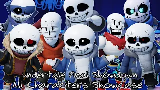 BEST ROBLOX UNDERTALE GAME!? Undertale : Final Showdown ALL Characters Showcase