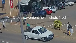 Witness the Unbelievable Cross Pavement Heist!