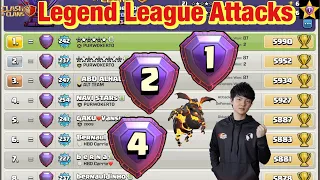 Legend League Attacks October Season Day14 Zap Lalo