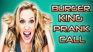 HILARIOUS BURGER KING PRANK CALL! - "Go F**K yourself!"