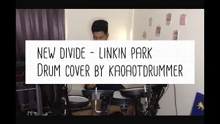New Divide - Linkin Park | Electric Drum Cover By Kaoaotdrummer