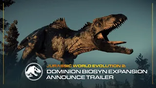 Jurassic World Evolution 2: Dominion Biosyn Expansion | Announcement Trailer