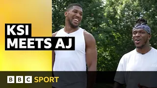 'Can you handle the pressure?' - Anthony Joshua meets KSI | BBC Sport