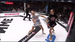 Zusje vs Martirenti cała walka fame mma 12