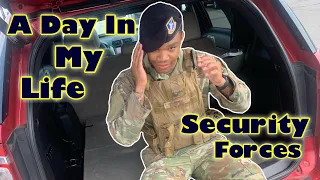 A Day In Security Forces | A Day In The U.S Air Force (Active Duty) | Lil Morro