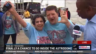 Finally a chance to go inside the Astrodome