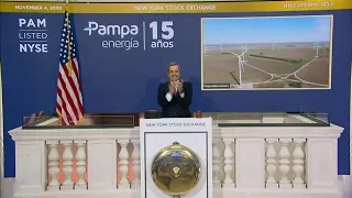 Pampa Energia (NYSE: PAM) Virtually Rings The Opening Bell®