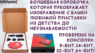 Обзор на RetroScaler 2x. Крутая и правильная картинка с ретро-консолей для современных дисплеев!