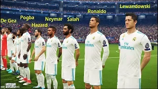 Neymar, Salah, Pogba, Hazard, Lewandowski, De Gea, going to Real Madrid? | FCB vs RM | PES 2018