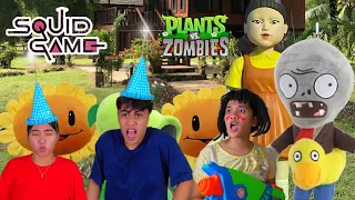 Squid Game: The Plants vs. Zombies (Jepoy Vlog)
