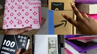 SAVINGS CHALLENGES UNBOXING | SUPPLIES | 100 ENVELOPE CHALLENGE | AMAZON | ETSY | ENVELO | SHALONDA