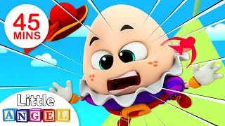 Humpty Dumpty Sat on a Wall, Peekaboo Finger Family, Itsy Bitsy| Nursery Rhymes by Little Angel