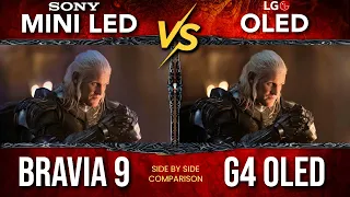 Sony BRAVIA 9 vs LG G4 OLED | Mini LED vs OLED TV Comparison