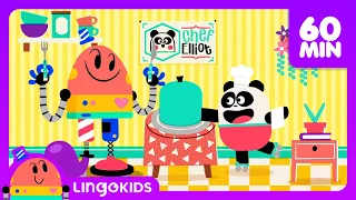 THE BEST OF BABY BOT 🚀 🤖 Educational Cartoons Compilation | Lingokids