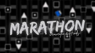 [60hz Mobile/First in PH] Marathon (Extreme Demon) - 100% by weoweoteo & Hinds | Geometry Dash