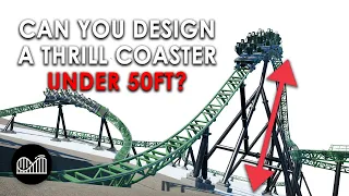 Can you design a thrill coaster under 50ft? - Planet Coaster Challenge