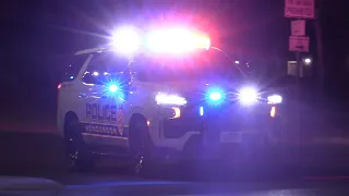 NEW 2022 CHEVY TAHOE POLICE CAR RESPONDING CODE 3!!! - Henderson Police Department