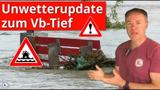 Update zur Unwetterlage mit Starkregen und Hochwasser